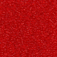 Miyuki seed beads 15/0 - Transparent light red 15-140